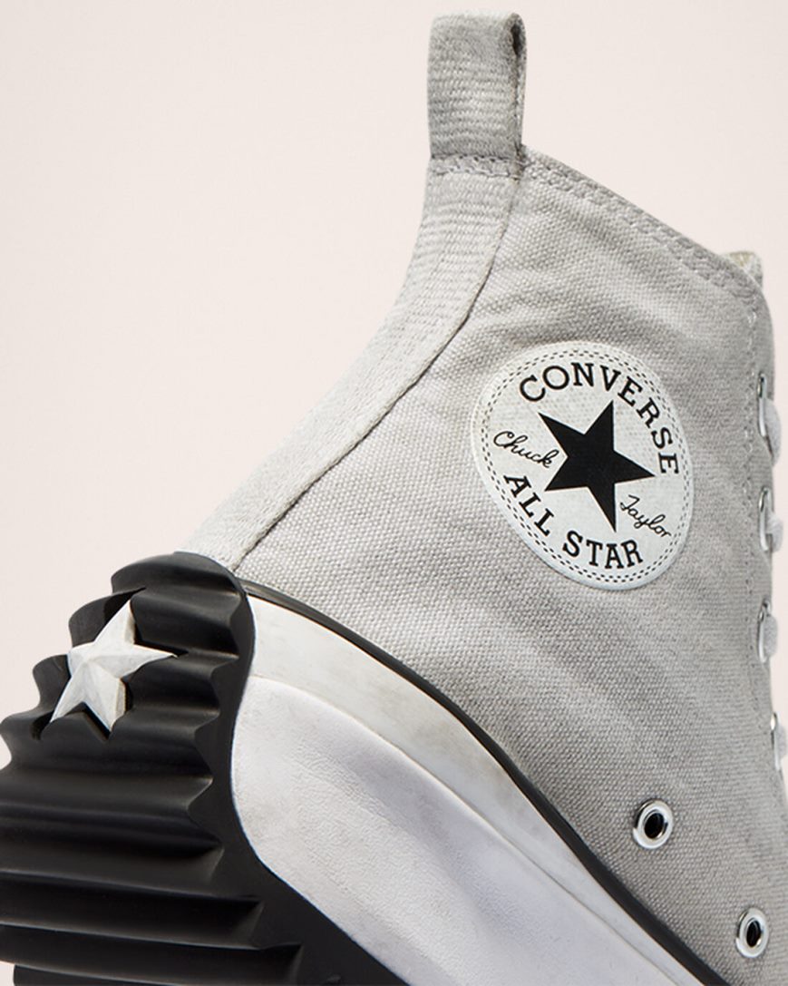 Pánské Boty Na Platformy Converse Run Star Hike Smoked Platene Vysoké Bílé | CZ PWDJ90